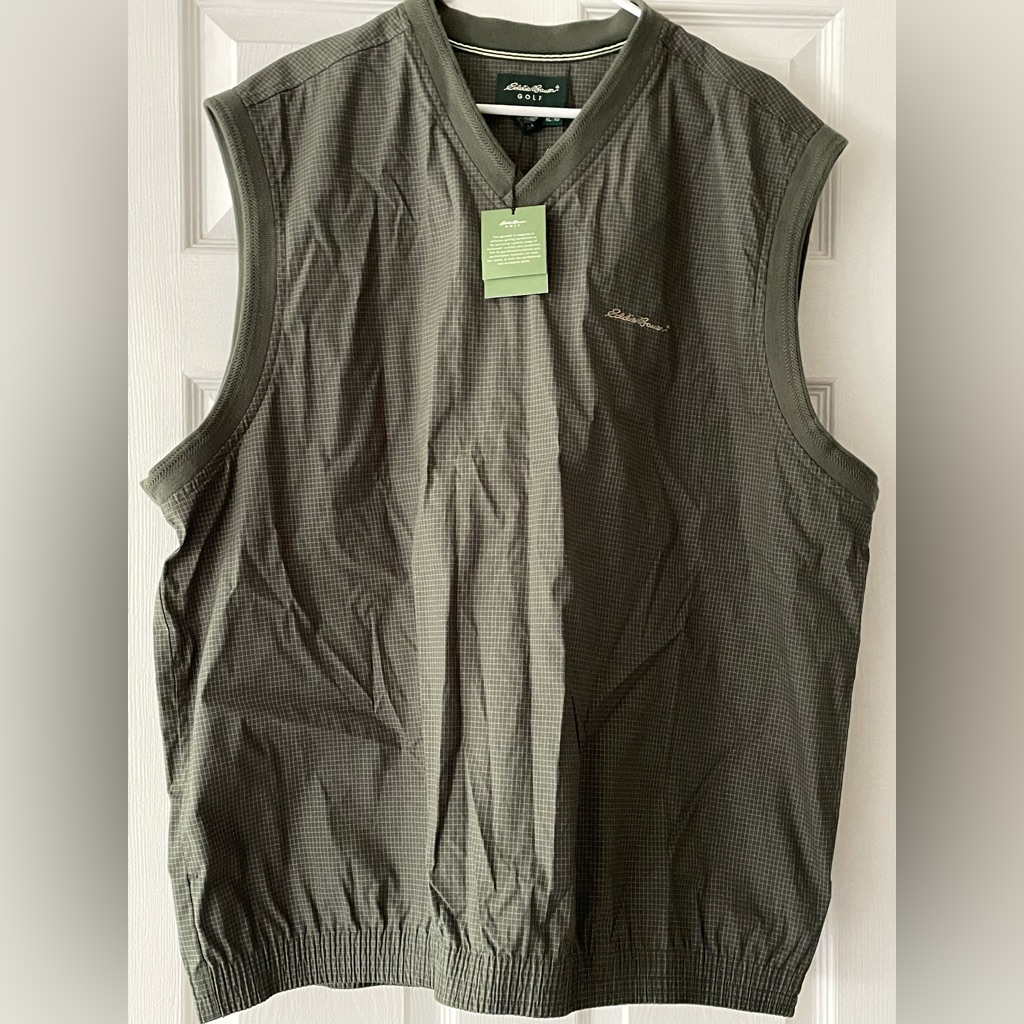 Eddie Bauer Golf Vest Xl New With Tags
